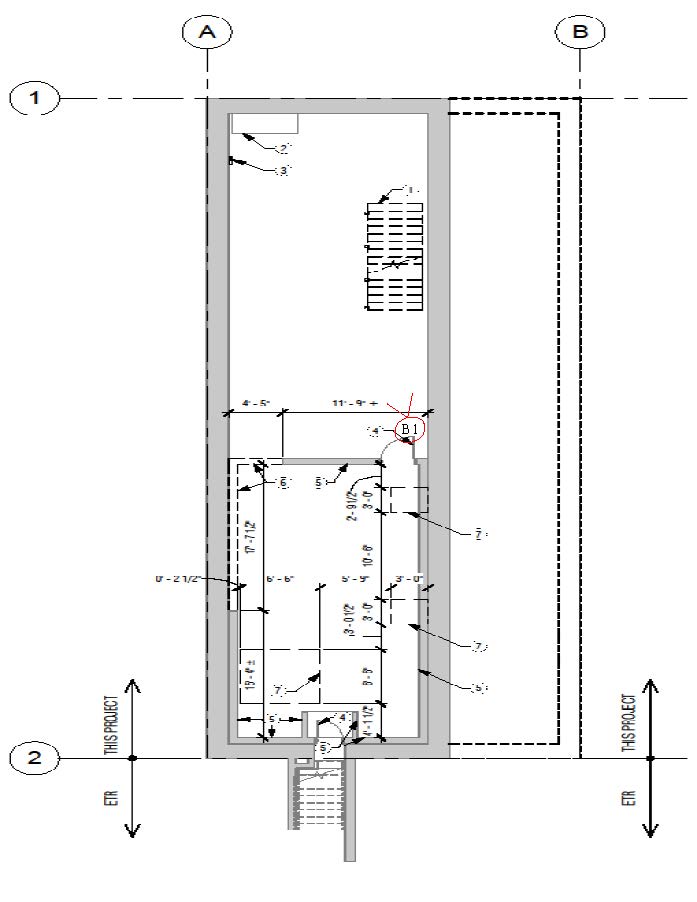Marshal Office evidence room floor plan